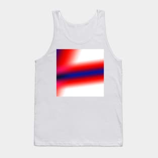 red blue white abstract texture artwork Tank Top